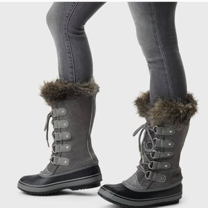 Sorel Boots Joan of Arctic Women's Boots Sz 7 Leather Waterpoof Boots MSRP $240